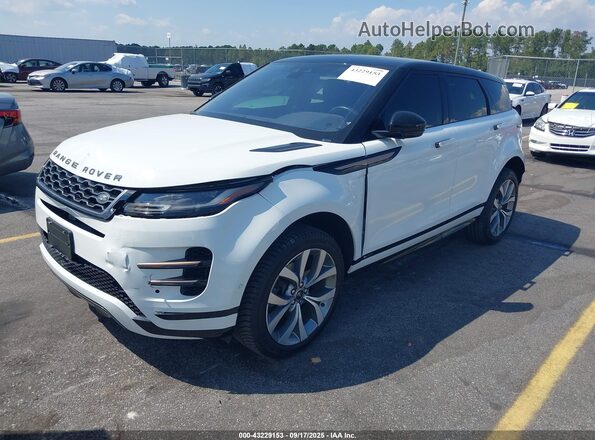 SALZL2GX0LH027078 2020 LAND ROVER RANGE ROVER EVOQUE White Передня ліва чверть