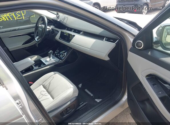 SALZP2FX0LH066999 2020 LAND ROVER RANGE ROVER EVOQUE Silver Widok wnętrza z przodu
