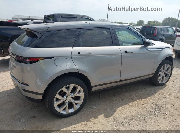 SALZP2FX0LH066999 2020 LAND ROVER RANGE ROVER EVOQUE Silver Widok wnętrza z tyłu
