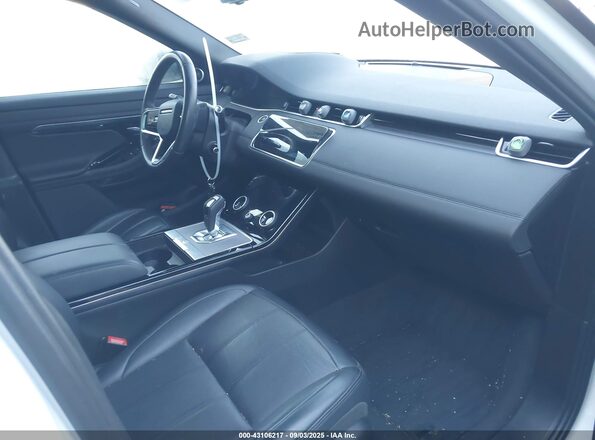 SALZP2FX1MH131828 2021 LAND ROVER RANGE ROVER EVOQUE White Vista interior delantera
