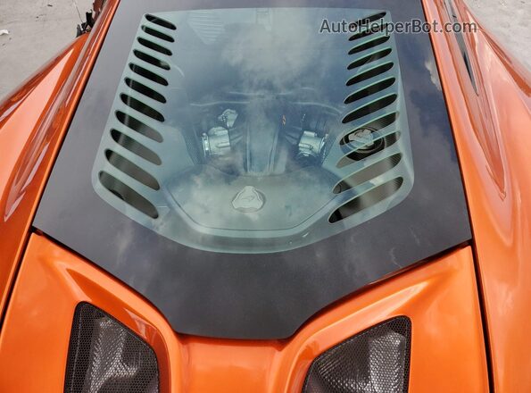 SBM11RAA7GW675095 2016 MCLAREN 675LT Orange Rear interior view