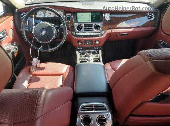 SCA664S57GUX53866 2016 ROLLS-ROYCE GHOST Black წინა პანელის ხედი