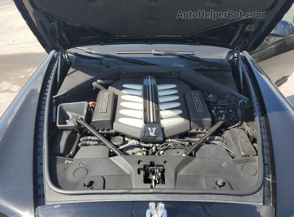 SCA664S57GUX53866 2016 ROLLS-ROYCE GHOST Black უკანა სალონის ხედი
