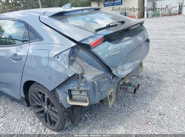 SHHFK7G41LU214165 2020 HONDA CIVIC Light Blue Front view