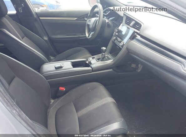SHHFK7G41LU214165 2020 HONDA CIVIC Light Blue Front interior view