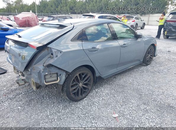 SHHFK7G41LU214165 2020 HONDA CIVIC Light Blue Rear right