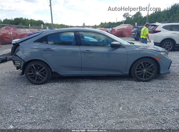 SHHFK7G41LU214165 2020 HONDA CIVIC Light Blue 360 interior view