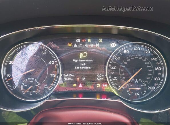 SJAAC2ZV0HC014188 2017 BENTLEY BENTAYGA Черный Вид задних сидений