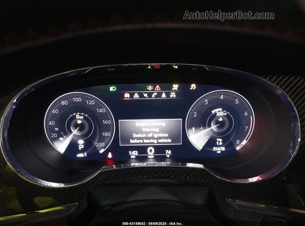 SJAAR2ZVXMC038121 2021 BENTLEY BENTAYGA Черный 