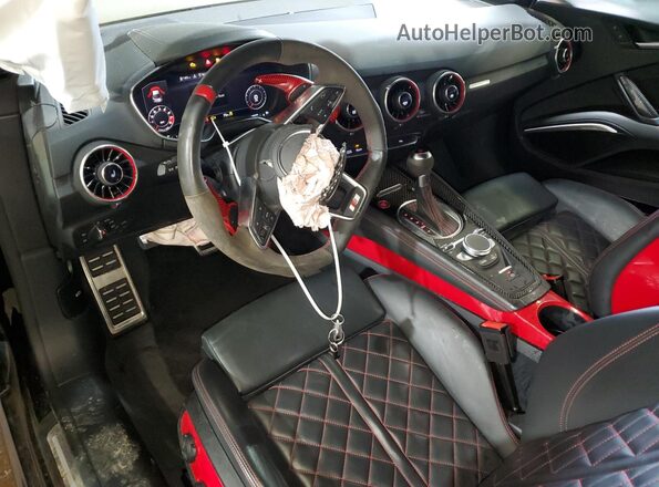 TRUA1AFV4L1003577 2020 AUDI TT Black Widok deski rozdzielczej