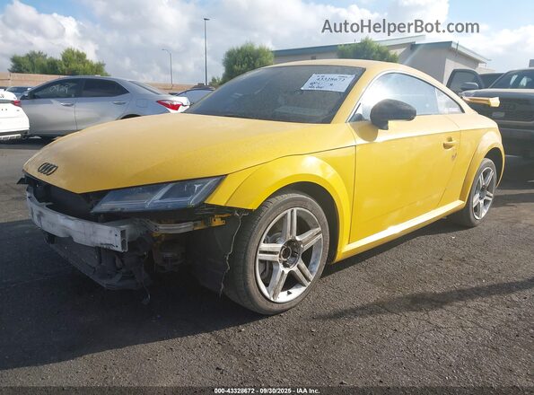 TRUC5AFV1H1021152 2017 AUDI TT Желтый Передняя левая четверть