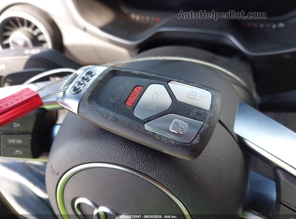 TRUC5AFVXG1026462 2016 AUDI TT Gray Вид панелі приладів