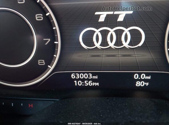 TRUC5AFVXG1026462 2016 AUDI TT Gray 