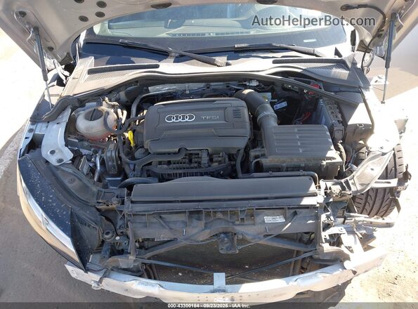 TRUT5CFV4G1021463 2016 AUDI TT Silver Vista trasera