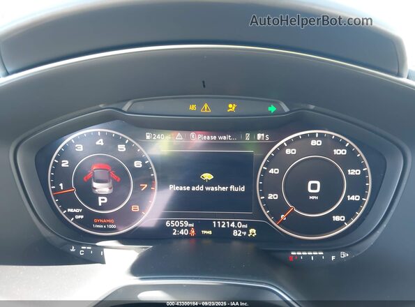 TRUT5CFV4G1021463 2016 AUDI TT Silver Vista de los asientos traseros