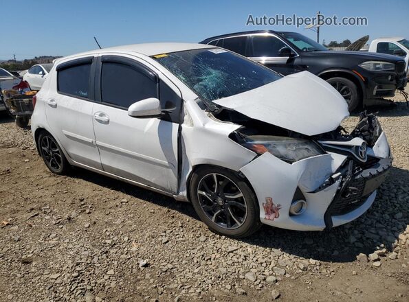 VNKKTUD33GA070356 2016 TOYOTA YARIS Белый Передняя правая четверть