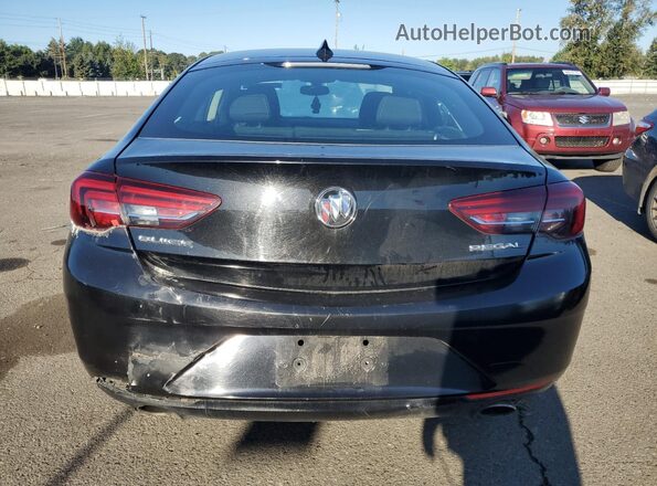 W04GL6SX1J1111116 2018 BUICK REGAL Black 