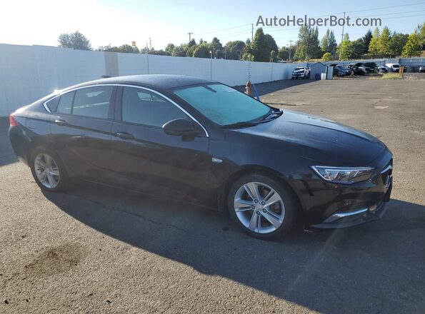 W04GL6SX1J1111116 2018 BUICK REGAL Black წინა მარჯვენა