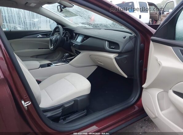 W04GL6SX5J1073017 2018 BUICK REGAL Burgundy Սալոնի դիմացի տեսք