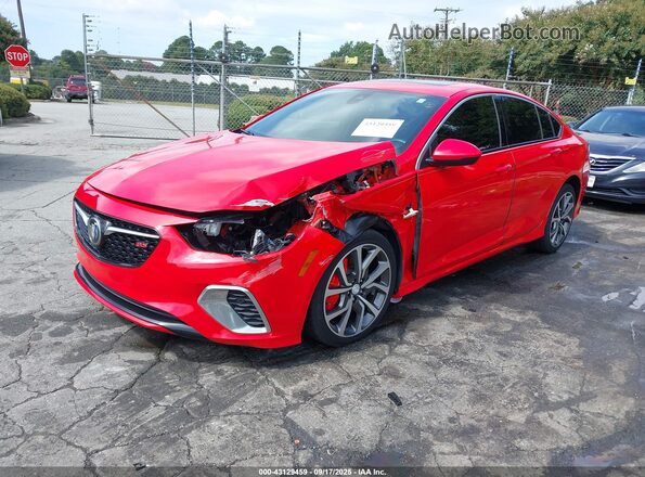 W04GS6SS7K1003141 2019 BUICK REGAL Красный Передняя левая четверть