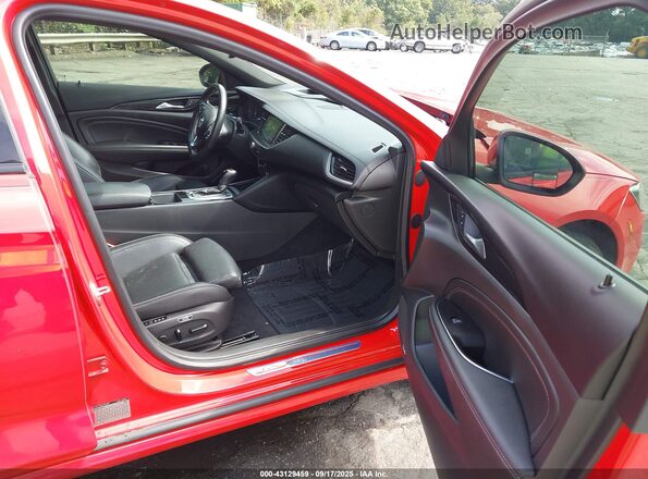 W04GS6SS7K1003141 2019 BUICK REGAL Красный Вид салона спереди