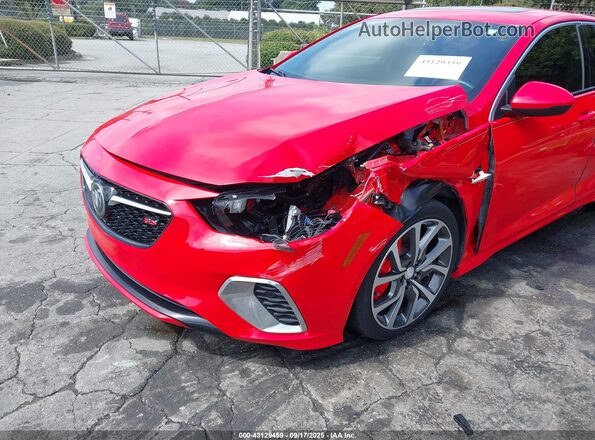 W04GS6SS7K1003141 2019 BUICK REGAL Красный Вид спереди