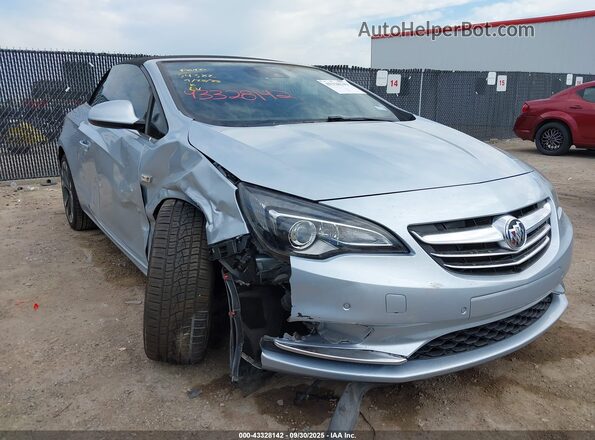 W04WH3N51HG006685 2017 BUICK CASCADA Light Blue წინა ხედი