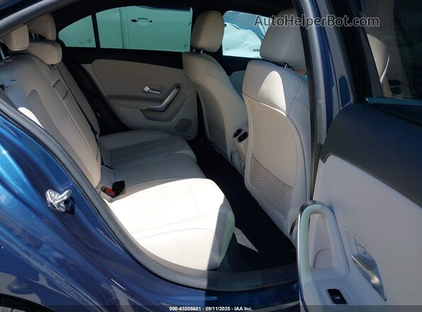 W1K3G4EB0NJ365120 2022 MERCEDES-BENZ A Blue VIN sticker view