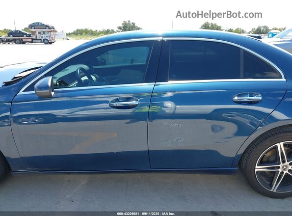 W1K3G4EB0NJ365120 2022 MERCEDES-BENZ A Blue 360 interior view