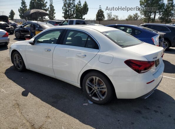 W1K3G4EB3LJ218710 2020 MERCEDES-BENZ A White Rear left