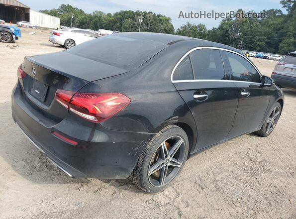 W1K3G4EB4NJ331844 2022 MERCEDES-BENZ A Black Задня права чверть