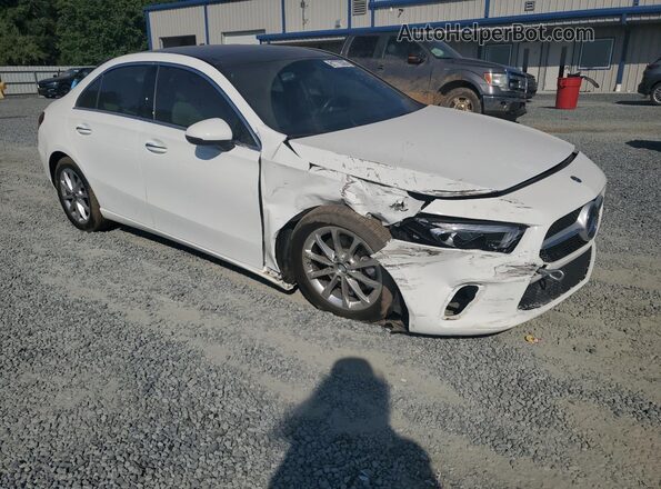 W1K3G4EB8LW046483 2020 MERCEDES-BENZ A White წინა მარჯვენა