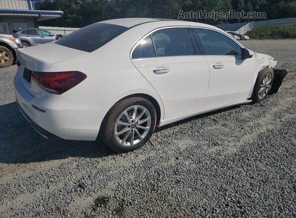 W1K3G4EB8LW046483 2020 MERCEDES-BENZ A White უკანა მარჯვენა