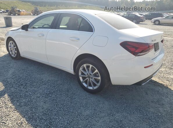 W1K3G4EB8LW046483 2020 MERCEDES-BENZ A White უკანა მარცხენა