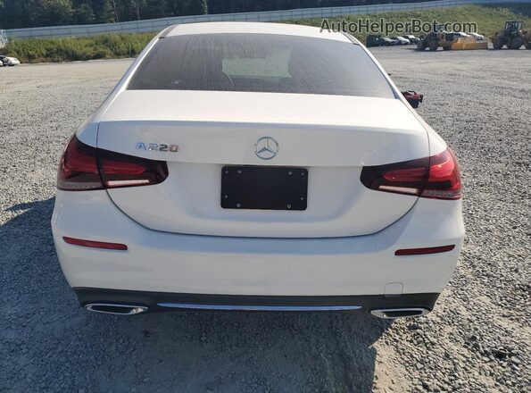 W1K3G4EB8LW046483 2020 MERCEDES-BENZ A White უკანა ხედი