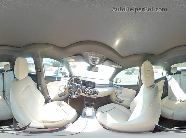 W1K3G4EB8LW046483 2020 MERCEDES-BENZ A White VIN კოდის სტიკერის ხედი
