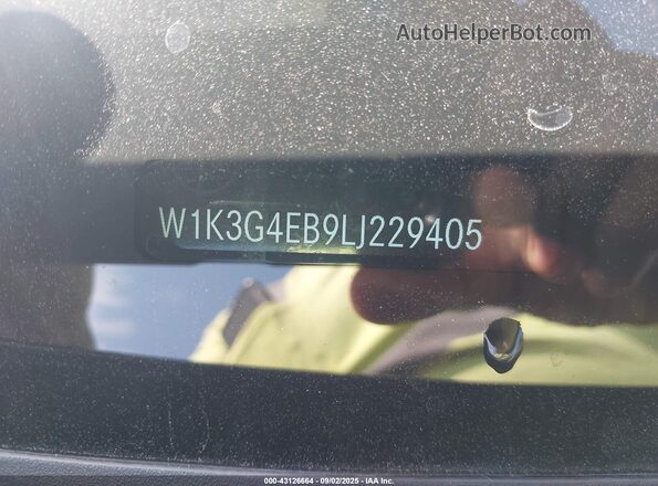 W1K3G4EB9LJ229405 2020 MERCEDES-BENZ A 220 Black Widok komory silnika
