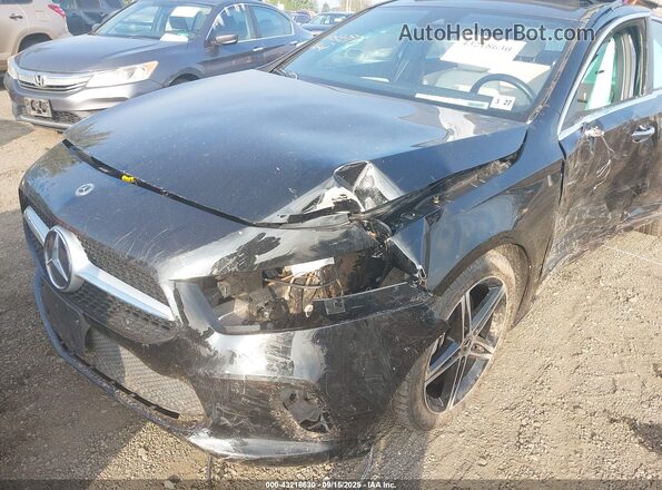 W1K3G4FB4NJ351803 2022 MERCEDES-BENZ A 220 Black Դիմացի տեսք