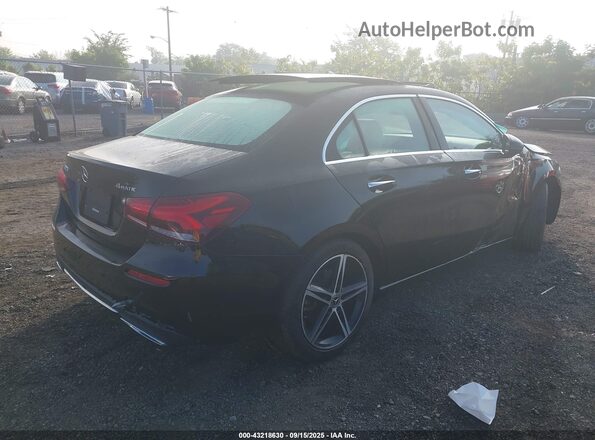 W1K3G4FB4NJ351803 2022 MERCEDES-BENZ A 220 Black Հետևի աջ