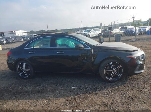W1K3G4FB4NJ351803 2022 MERCEDES-BENZ A 220 Black Սալոնի հետևի տեսք