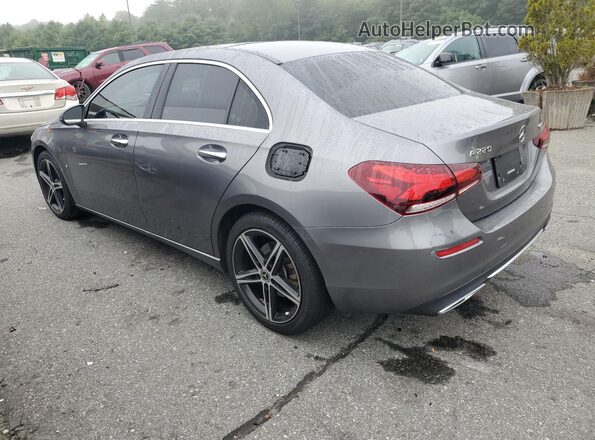 W1K3G4FB9LJ201103 2020 MERCEDES-BENZ A Gray Trasero izquierdo