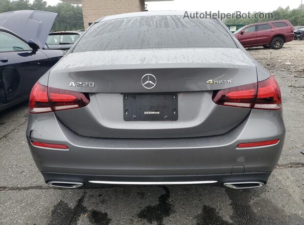 W1K3G4FB9LJ201103 2020 MERCEDES-BENZ A Gray Vista trasera
