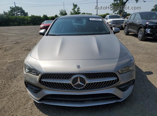 W1K5J4HB8LN107357 2020 MERCEDES-BENZ CLA-CLASS Бежевый Вид спереди