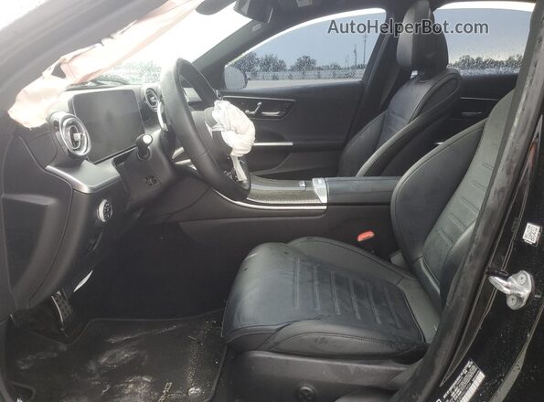 W1KAF4GB2PR078454 2023 MERCEDES-BENZ C Black Front interior view