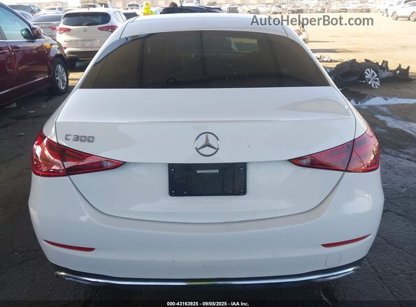 W1KAF4GB7PR086291 2023 MERCEDES-BENZ C-CLASS White 