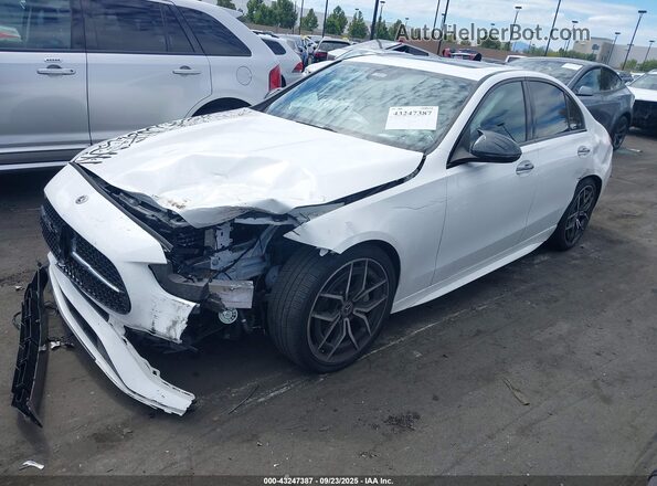 W1KAF4GB9NR009287 2022 MERCEDES-BENZ C-CLASS White 