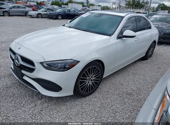 W1KAF4HB1SR257768 2025 MERCEDES-BENZ C-CLASS White Front left
