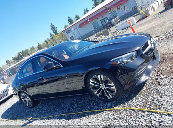W1KAF4HB2NR008609 2022 MERCEDES-BENZ C-CLASS Black Widok wnętrza z tyłu