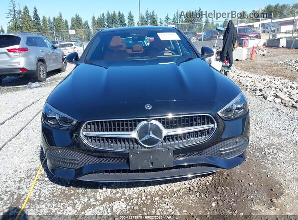 W1KAF4HB2NR008609 2022 MERCEDES-BENZ C-CLASS Black Widok zestawu wskaźników