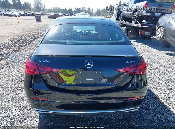 W1KAF4HB2NR008609 2022 MERCEDES-BENZ C-CLASS Black 